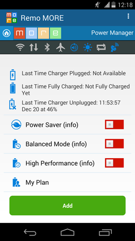 How to Maximize Battery Life on Samsung Galaxy  - Add Profile